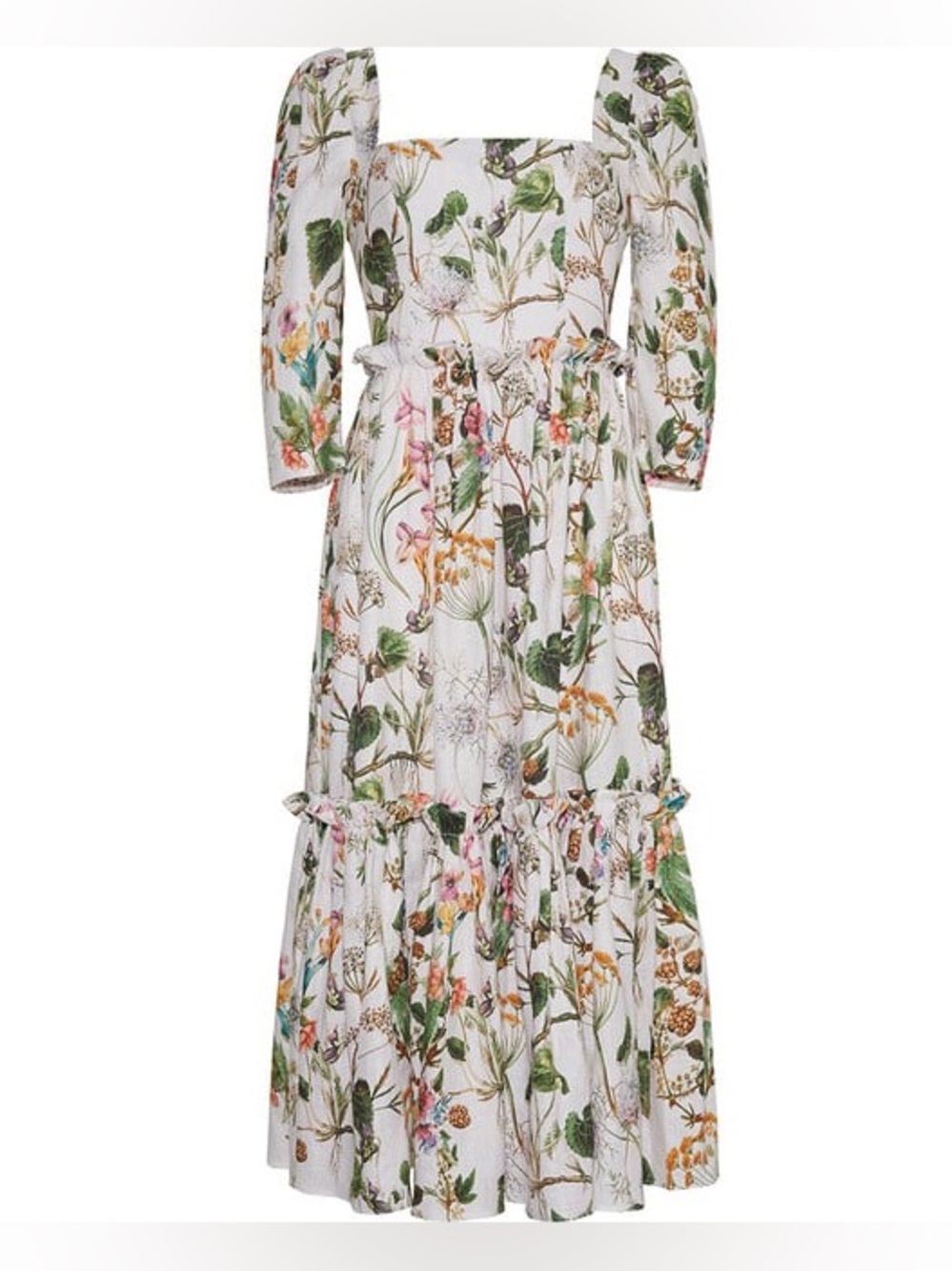 Cara Cara Blue Hill Midi Dress in Tisbury Floral - Picture 13 of 14